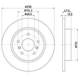 Jeu Disques Mintex MDC2693