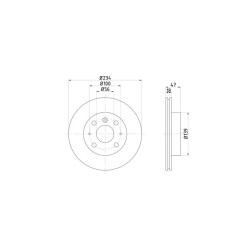 Lot de 2 Disque (x1) TEXTAR 92076900