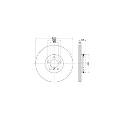 Lot de 2 Disque (x1) TEXTAR 92265125