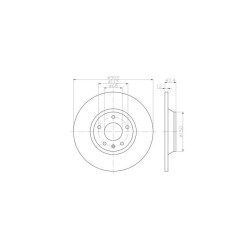 Lot de 2 Disque (x1) TEXTAR 92159503