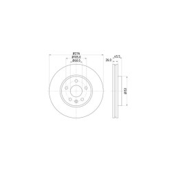 Lot de 2 Disque (x1) TEXTAR 92198903