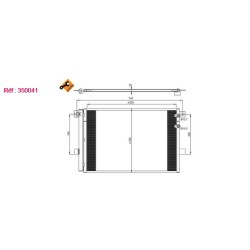 Condenseur NRF 350041