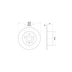 Lot de 2 Disque (x1) TEXTAR 92066300