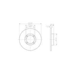 Lot de 2 Disque (x1) TEXTAR 92100303