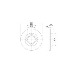 Lot de 2 Disque (x1) TEXTAR 92116900