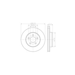 Lot de 2 Disque (x1) TEXTAR 92203303