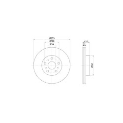 Lot de 2 Disque (x1) TEXTAR 92065800