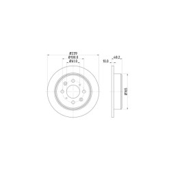 Lot de 2 Disque (x1) TEXTAR 92060800