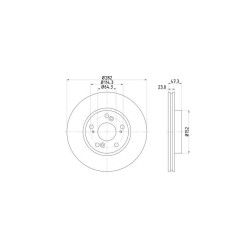 Lot de 2 Disque (x1) TEXTAR 92128400