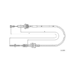 Cable divers Cabor 11.2255