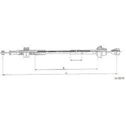 Cable divers Cabor 11.0175