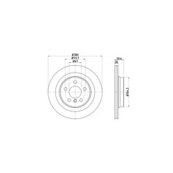 Lot de 2 Disque (x1) TEXTAR 92274503