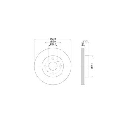 Lot de 2 Disque (x1) TEXTAR 92077300