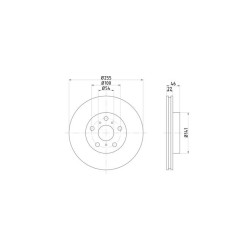 Lot de 2 Disque (x1) TEXTAR 92068900