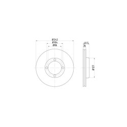 Lot de 2 Disque (x1) TEXTAR 92062600