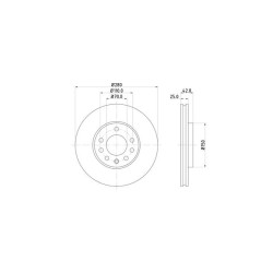 Lot de 2 Disque (x1) TEXTAR 92091903