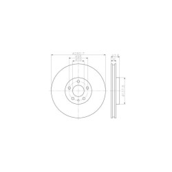 Lot de 2 Disque (x1) TEXTAR 92261403