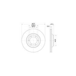 Lot de 2 Disque (x1) TEXTAR 92149400