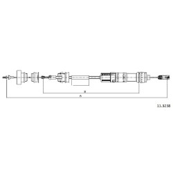 Cable divers Cabor 11.3238