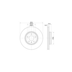 Lot de 2 Disque (x1) TEXTAR 92159903