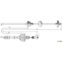 Cable divers Cabor 11.3041