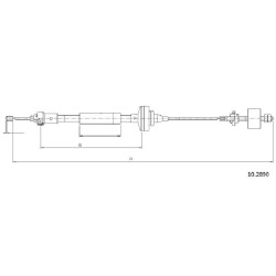 Cable divers Cabor 10.2890