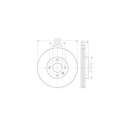 Lot de 2 Disque (x1) TEXTAR 92241400