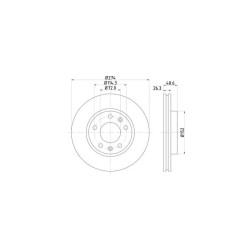 Lot de 2 Disque (x1) TEXTAR 92146900