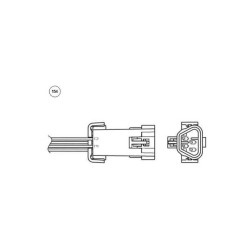 Sonde Lambda NGK OZA663-GM14