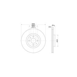 Lot de 2 Disque (x1) TEXTAR 92055203