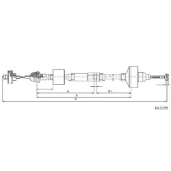 Cable divers Cabor 10.3139