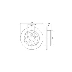 Lot de 2 Disque (x1) TEXTAR 92202703