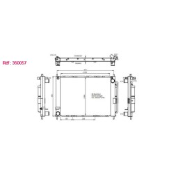 Condenseur NRF 350057