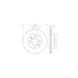 Lot de 2 Disque (x1) TEXTAR 92134103