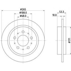 Jeu Disques Mintex MDC1078