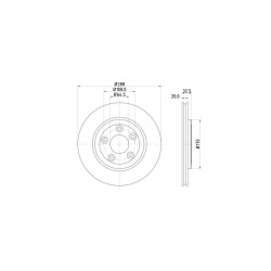 Lot de 2 Disque (x1) TEXTAR 92099100