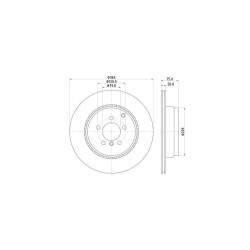 Lot de 2 Disque (x1) TEXTAR 92224803