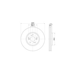 Lot de 2 Disque (x1) TEXTAR 92194900