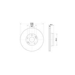 Lot de 2 Disque (x1) TEXTAR 92036300