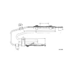 Cable de freins Cabor 10.5223