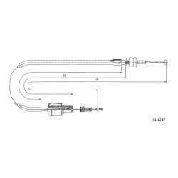 Cable divers Cabor 11.1247