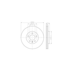 Lot de 2 Disque (x1) TEXTAR 92205605