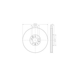 Lot de 2 Disque (x1) TEXTAR 92256003