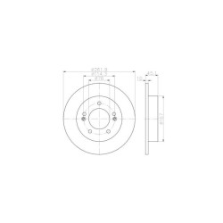 Lot de 2 Disque (x1) TEXTAR 92240003