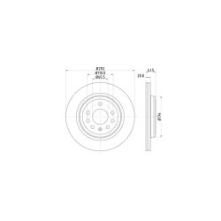 Lot de 2 Disque (x1) TEXTAR 92118403