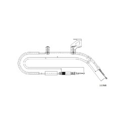 Cable de freins Cabor 10.7585