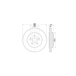 Lot de 2 Disque (x1) TEXTAR 92282003