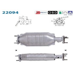 Catalyseur AS 22094