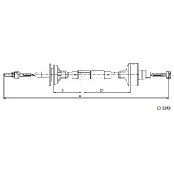 Cable divers Cabor 10.3143