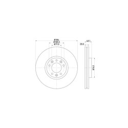 Lot de 2 Disque (x1) TEXTAR 92232303